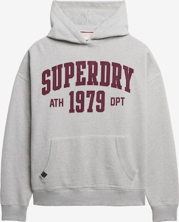 Superdry Sweatshirt 'Athletic Essentials' in Grey: front