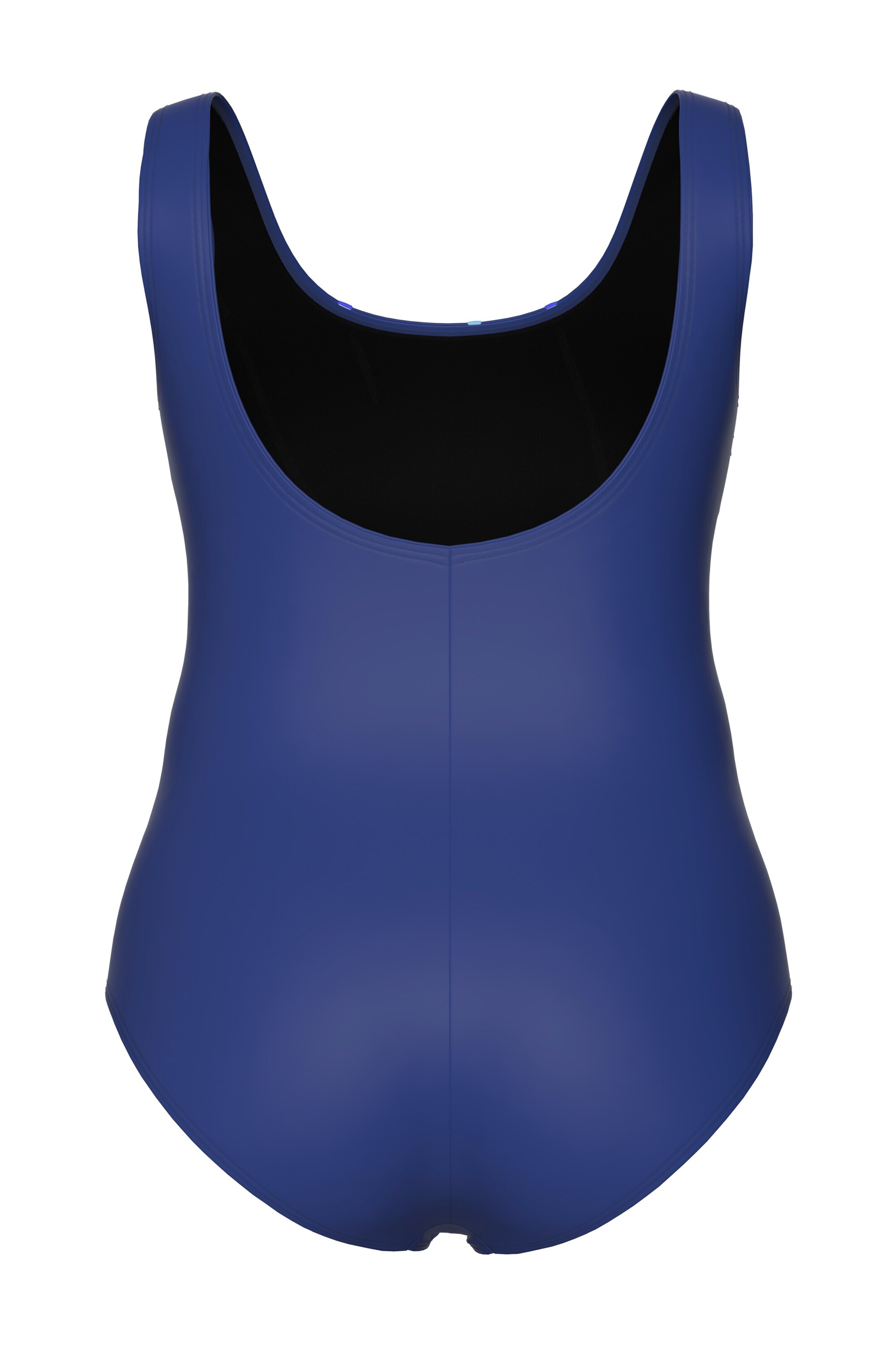 Ulla Popken Minimizer Badpak in Blauw