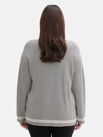 Tom Tailor Women + Sweater in Grey