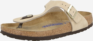 BIRKENSTOCKJapanke 'Gizeh' - bež boja: prednji dio