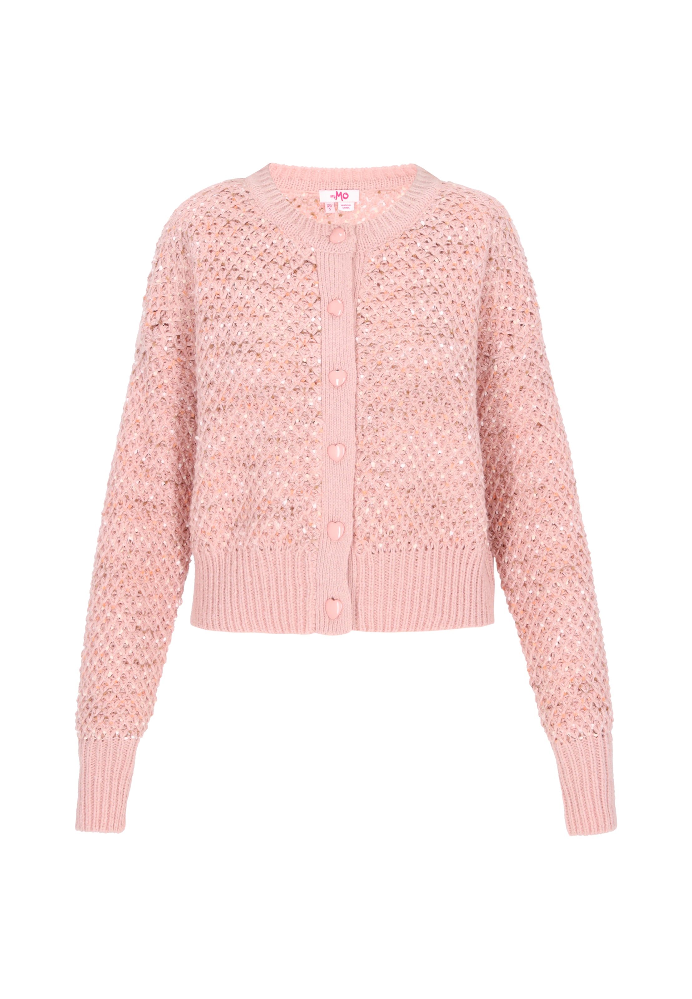 rožinė MYMO Kardiganas: priekis