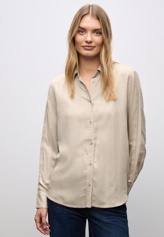 STREET ONE Blouse in Beige: front