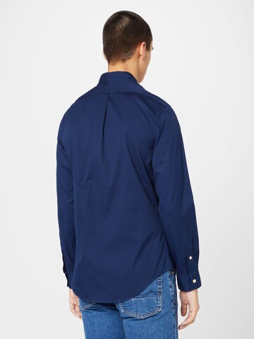 Coupe slim Chemise Polo Ralph Lauren en bleu