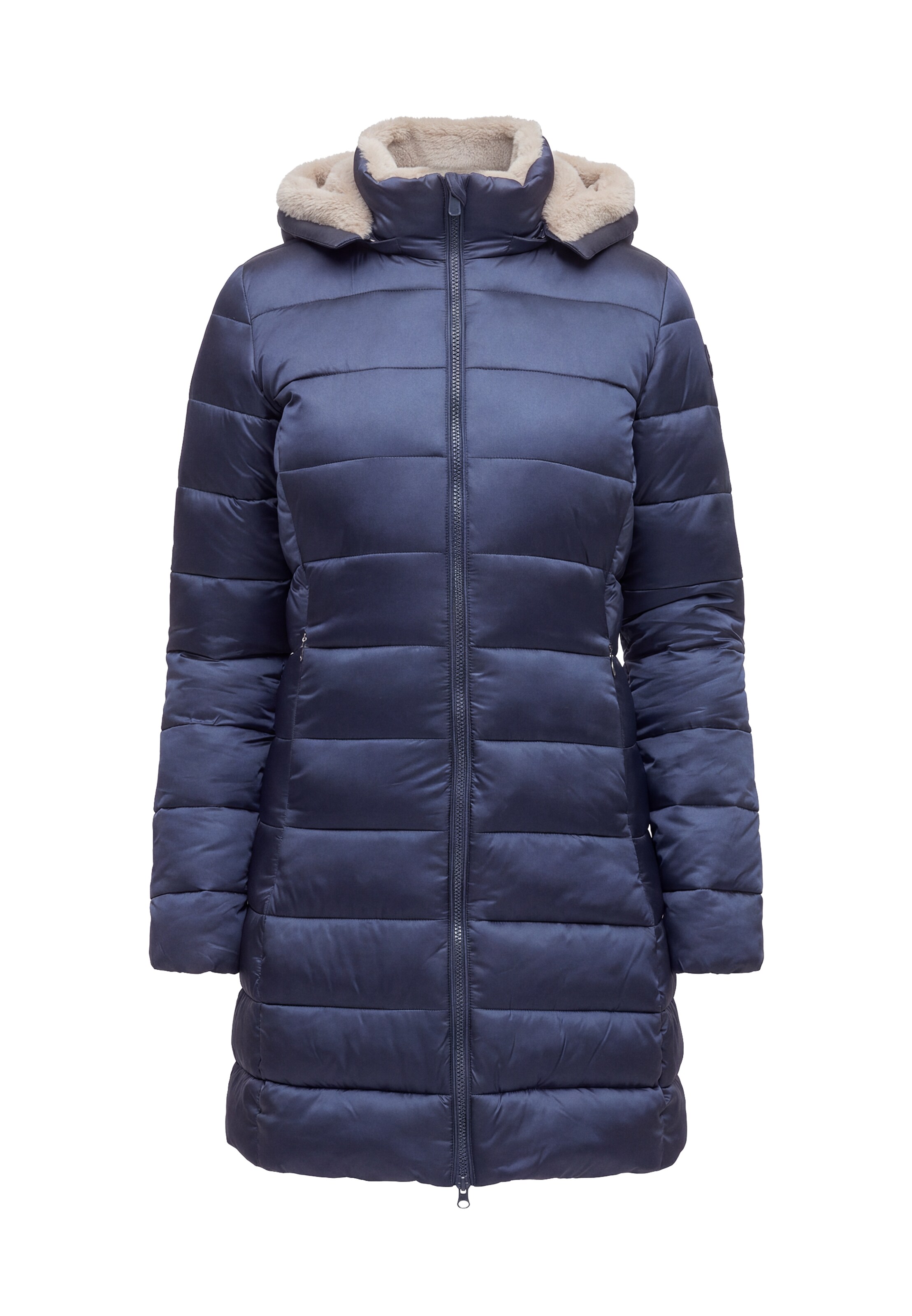 Manteau d’hiver 'CLELIA' SAVE THE DUCK en bleu : devant