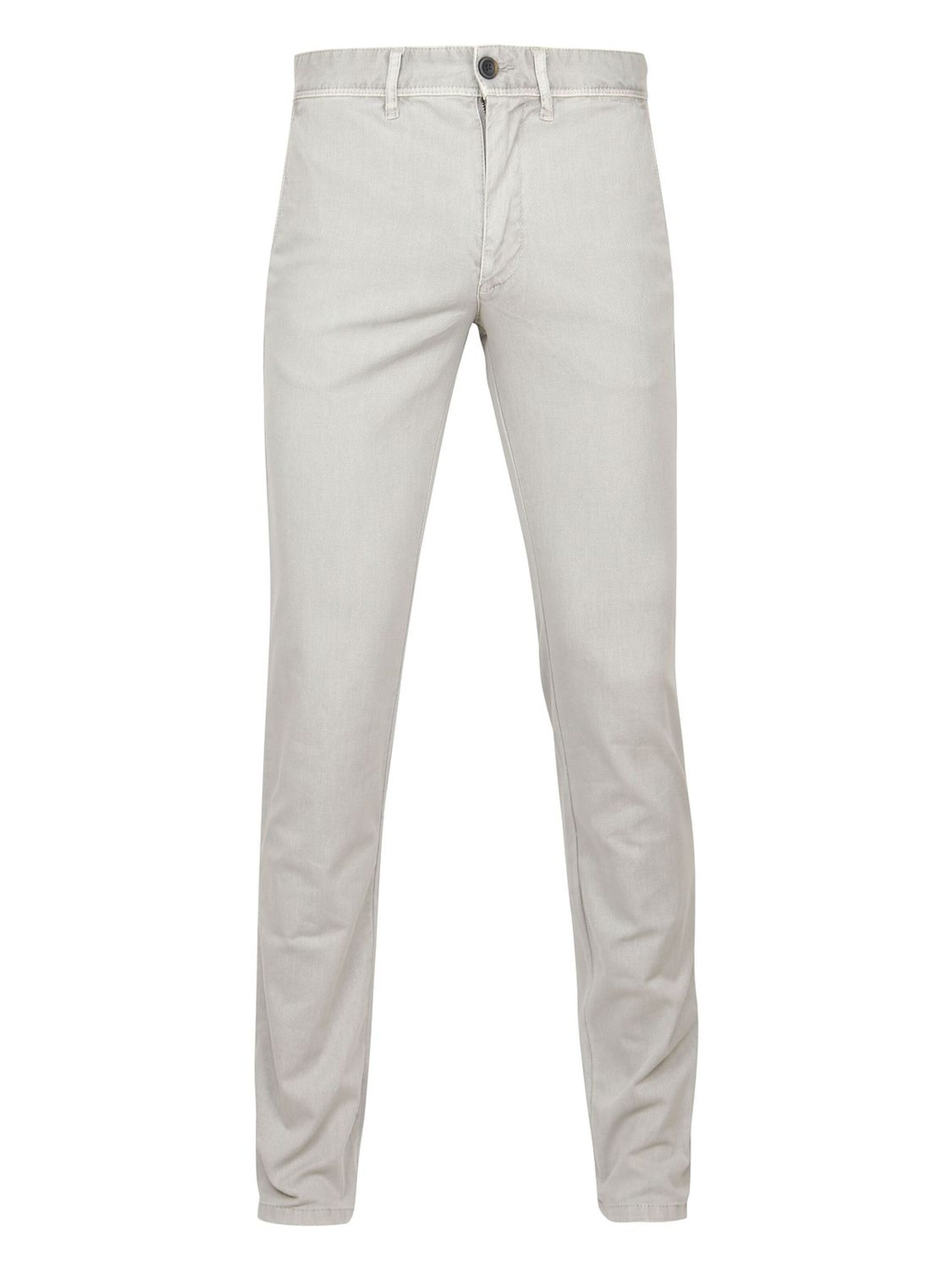 Suitable Slimfit Chino 'Sartre' in Grijs: voorkant