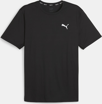 PUMA Performance Shirt 'Run Favourite' in Black: front