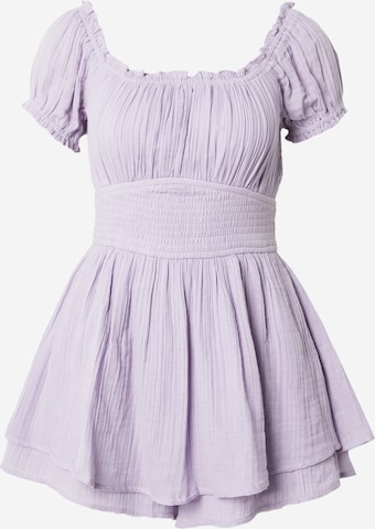 HOLLISTER - Vestido en lila: frente