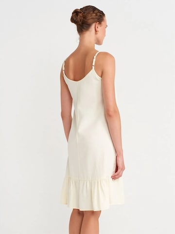 Dilvin - Vestido em bege