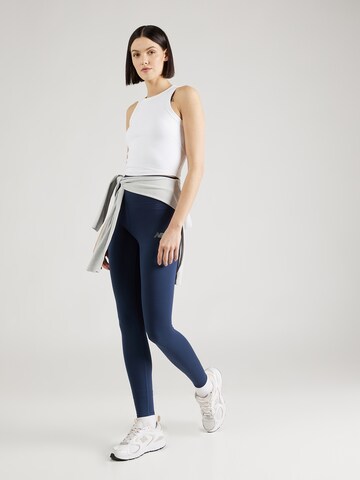 new balance Skinny Fit Спортен панталон 'Essentials Harmony' в синьо