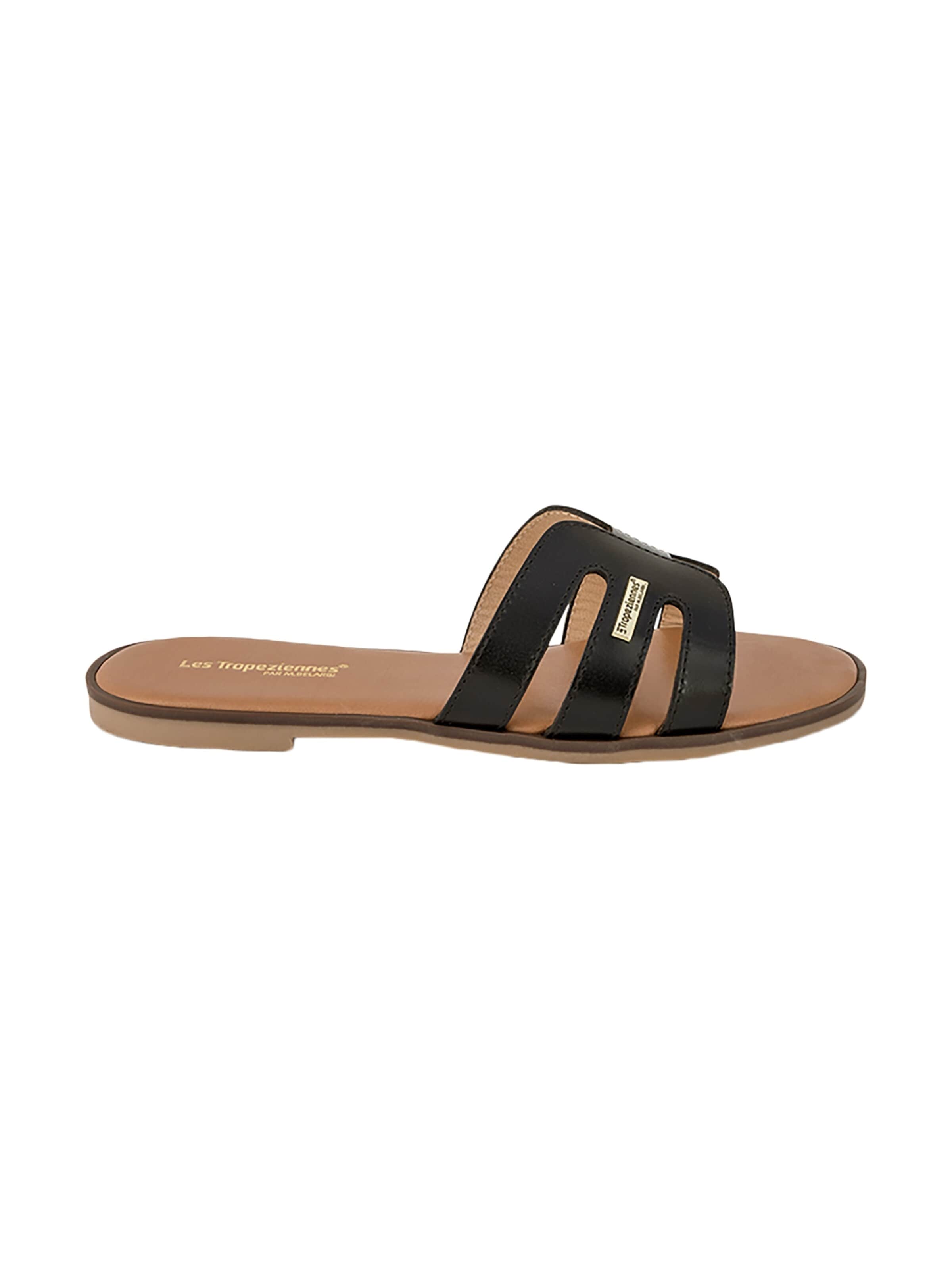 Sandalo 'Ledersandalen von Les Hamigos' di Les Tropéziennes in nero