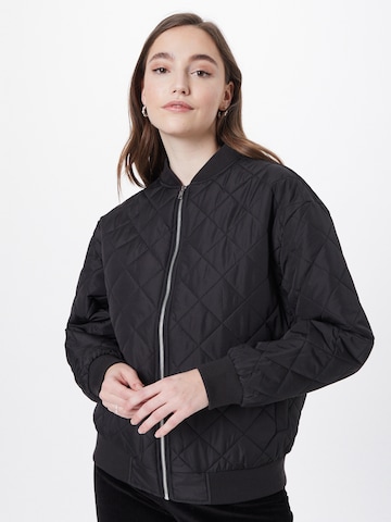 Urban Classics Between-season jacket in Black: front