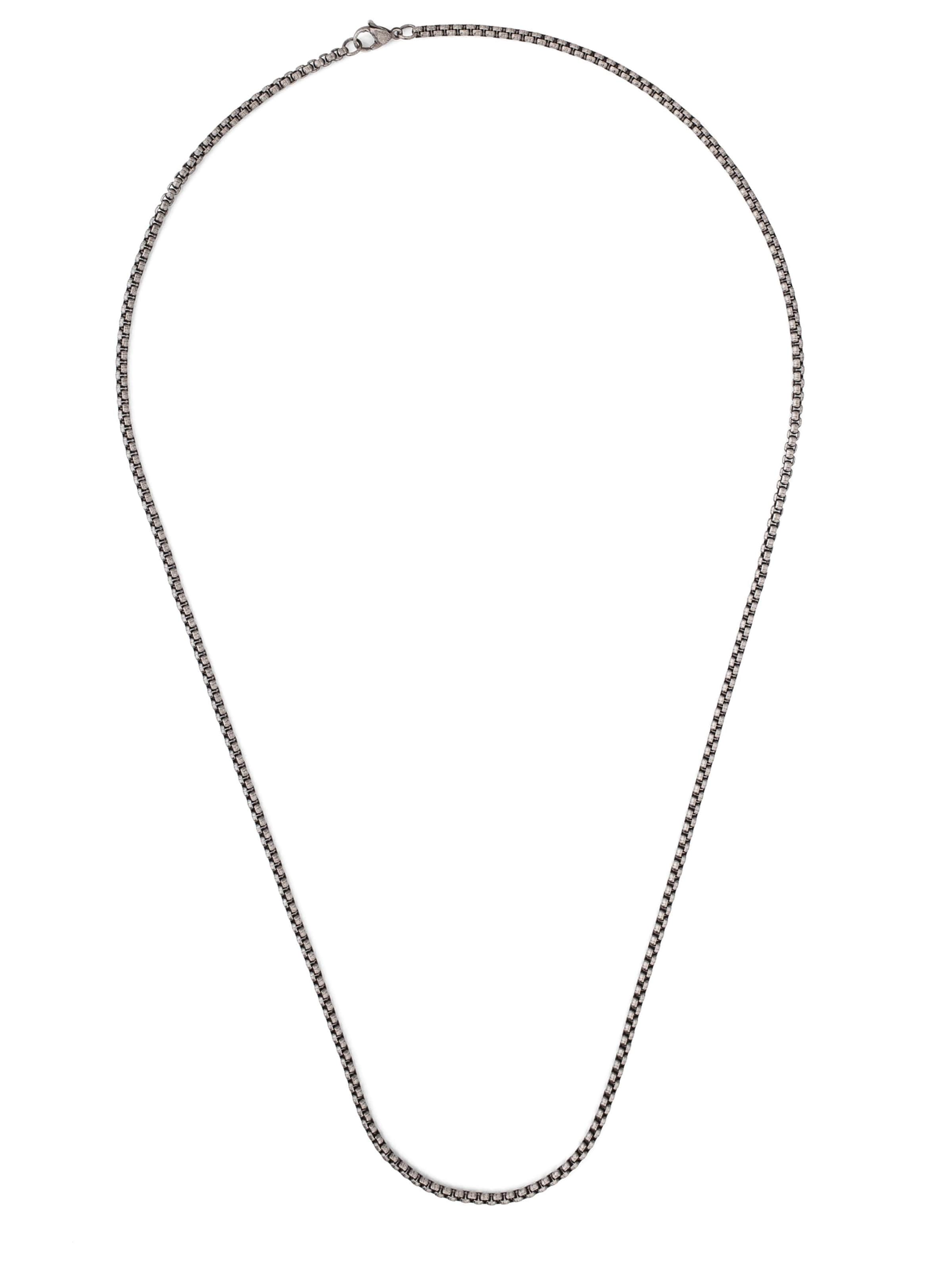 Akitsune Necklace 'Bacas' in Silver: front