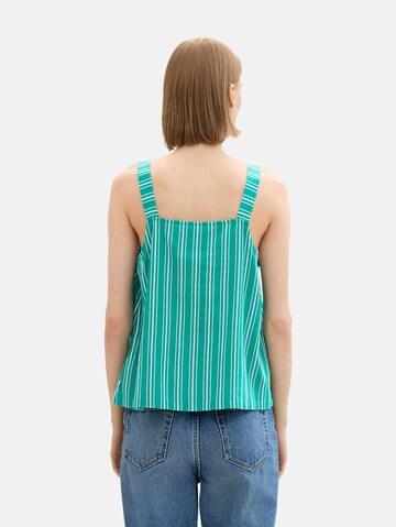 TOM TAILOR DENIM Top in Groen