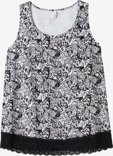 SHEEGO Top in Black / White, Item view
