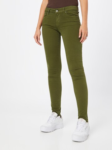 Pepe Jeans Slimfit Jeans 'SOHO' in Groen: voorkant