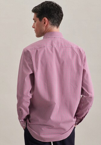 Coupe regular Chemise business SEIDENSTICKER en rose