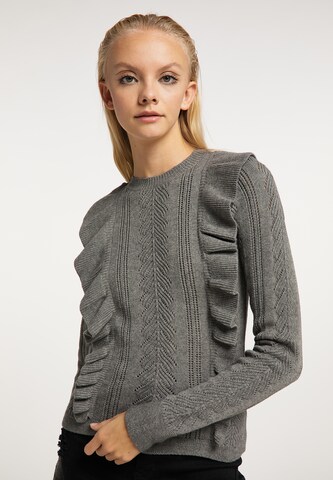 Pullover di myMo ROCKS in grigio