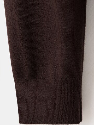 MANGO Pullover 'LUCCAC' in Braun