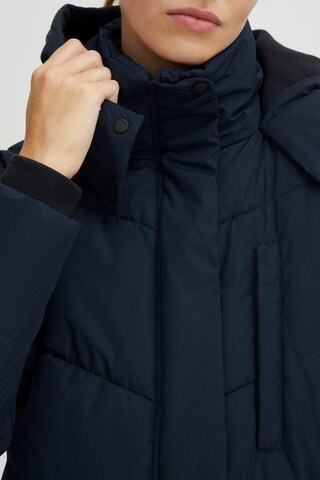 Oxmo Winter Coat in Blue