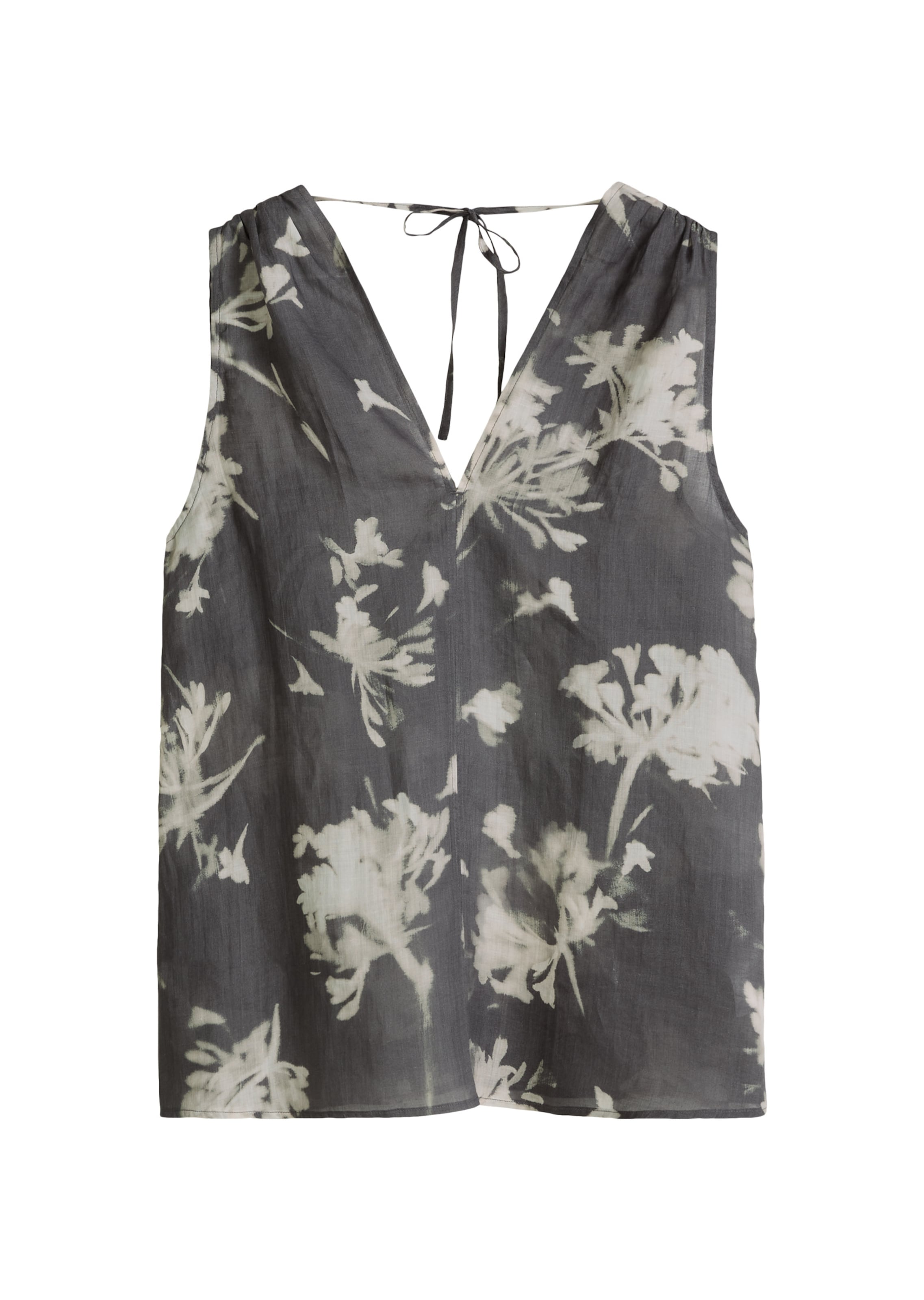 Marc O'Polo Bluse in Grau: Vorderseite