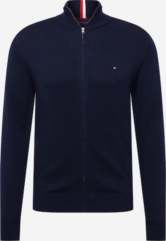 TOMMY HILFIGER Knit cardigan in Blue: front