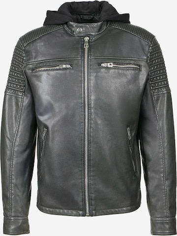 juoda FREAKY NATION Demisezoninė striukė ' T-XO-M-052-L ': priekis