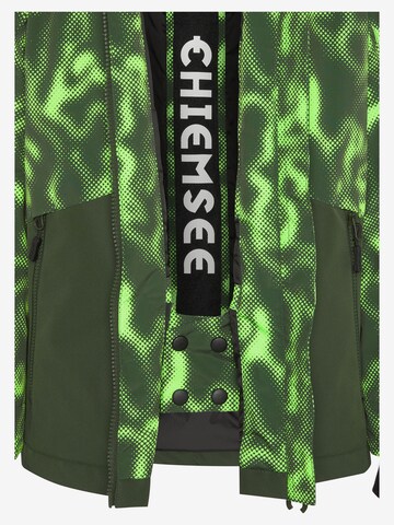 CHIEMSEE Athletic Jacket in Green