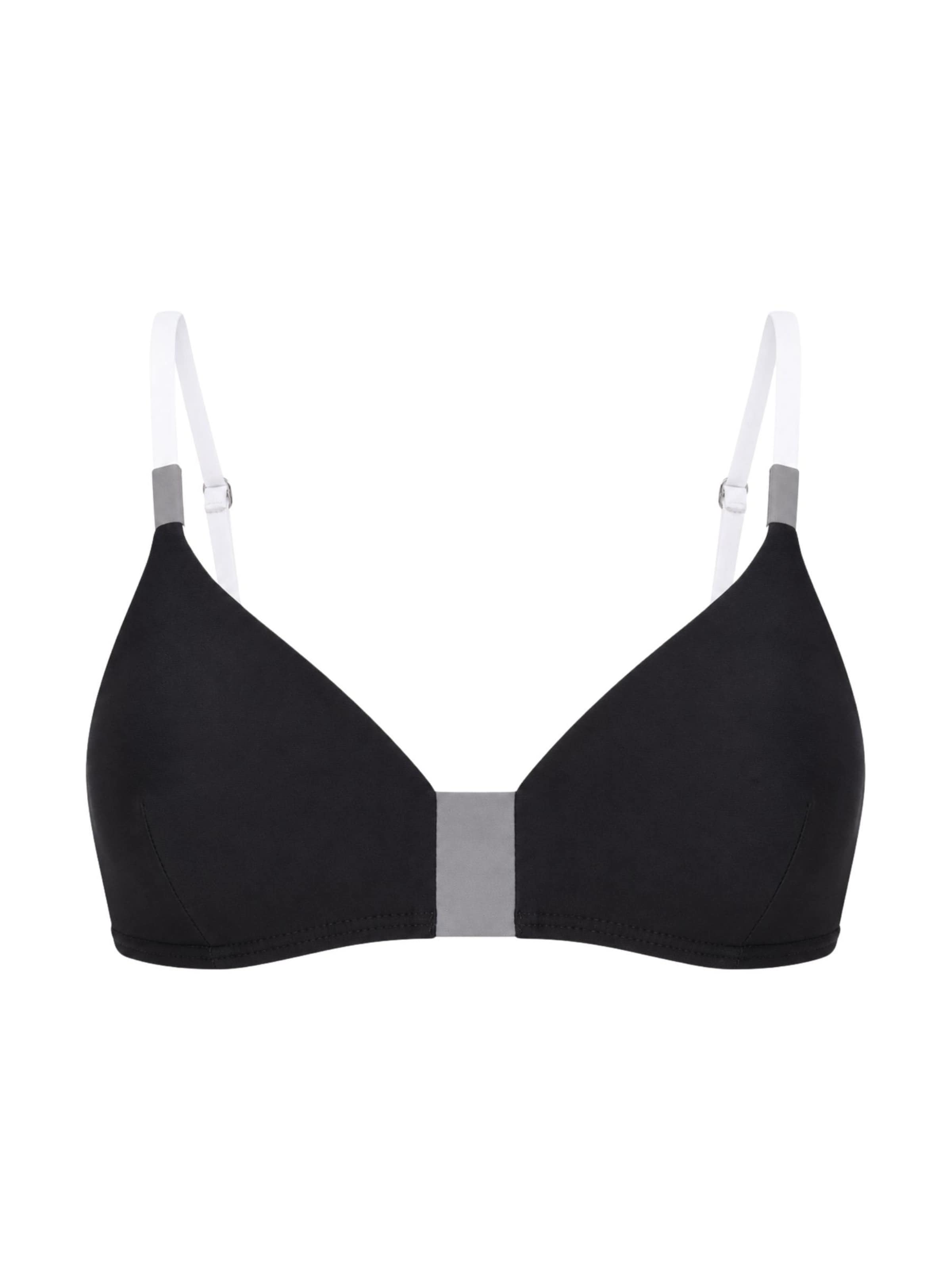 Horizon Athletic Trójkąt Sportowa góra bikini 'Timor Bikini Top Luna' w kolorze czarny: przód