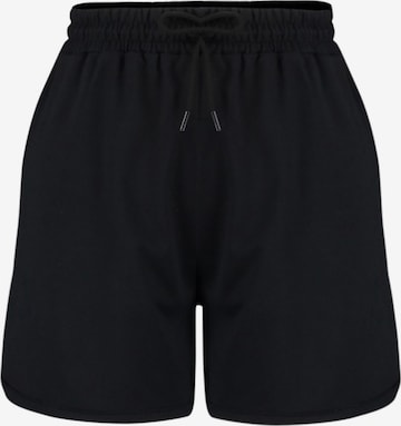 Trendyol Curve Regular Housut värissä musta: etupuoli