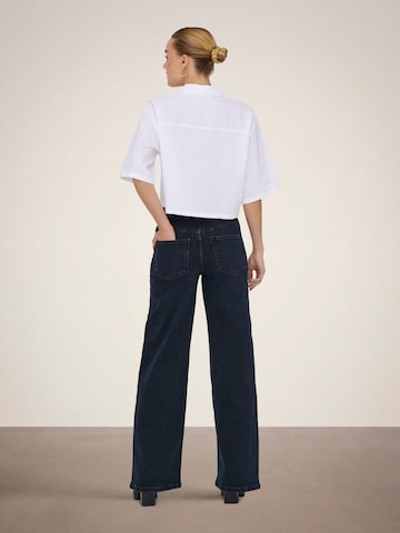 Jaqueline de Yong Baggy Jeans 'Felina' in Blue