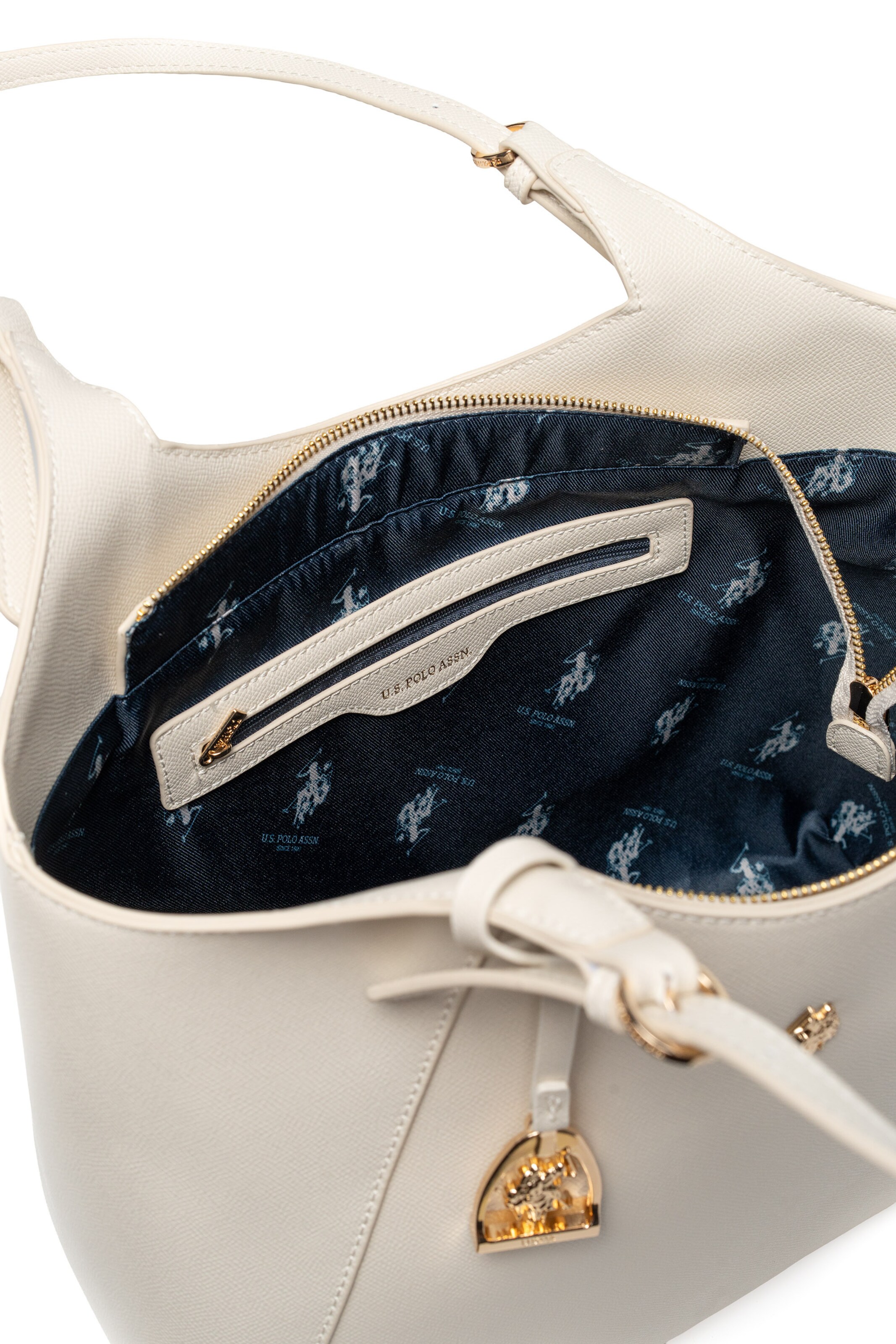 U.S. POLO ASSN. Tasche ' JONES LARGE SHOPPING BAG ' in Weiß