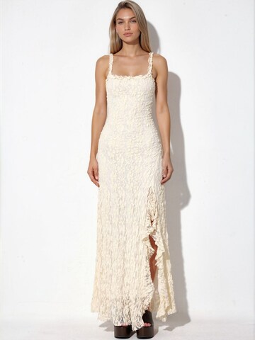 Hiccup Kleid in Beige: Vorderseite