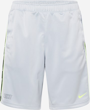 Nike Sportswear Loosefit Kalhoty 'Repeat' – šedá: přední strana