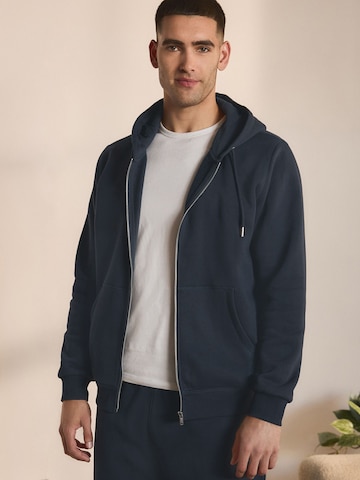 Next Sweatjakke i blå