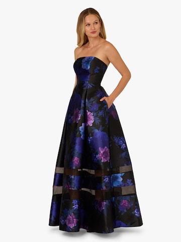 Adrianna Papell Evening dress 'Strapless Organza Gown' in Black: front