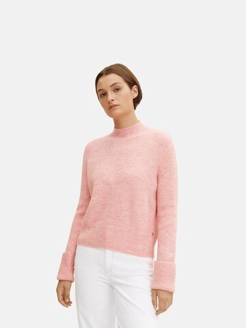 TOM TAILOR DENIM Pullover in Pink