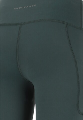 ENDURANCE Skinny Sports trousers 'Move' in Green