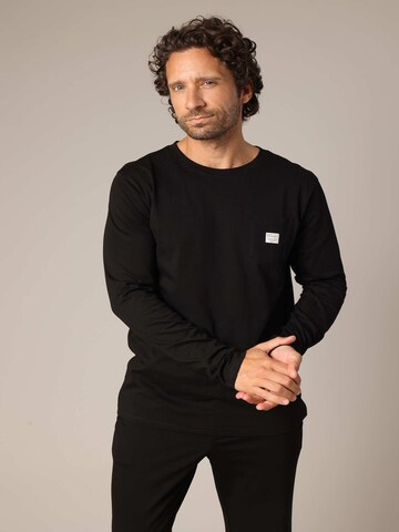T-Shirt ' BUMP ' Deeluxe en noir : devant