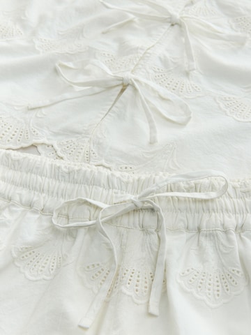 Next Short Pajama Set in White