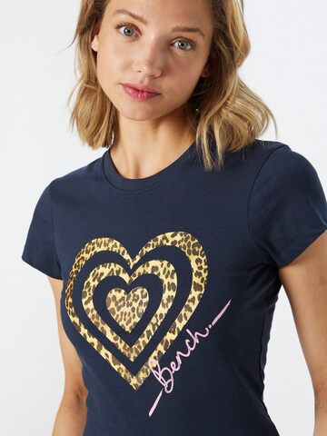 Tricou 'WILDHEART' de la BENCH pe albastru