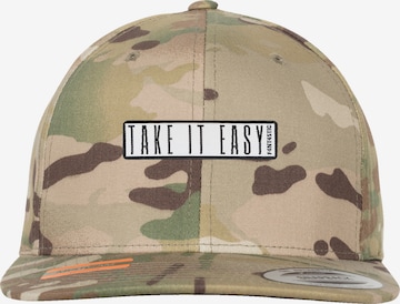 F4NT4STIC Cap 'Take It Easy' in Beige: front