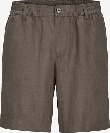 Loosefit Pantalon chino 'Bill Lawrence' JACK & JONES en marron : devant