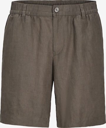 JACK & JONES - Loosefit Calças chino 'Bill Lawrence' em castanho: frente