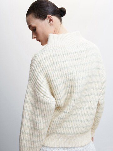 MANGO Sweater 'DORIN' in Beige