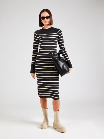FRENCH CONNECTION Kleid 'MILENA' in Schwarz