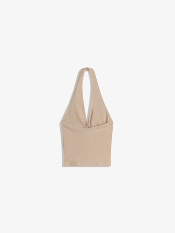 Bershka Top – béžová