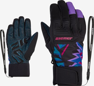 ZIENER Athletic Gloves 'GARIM AS(R)' in Purple, Item view