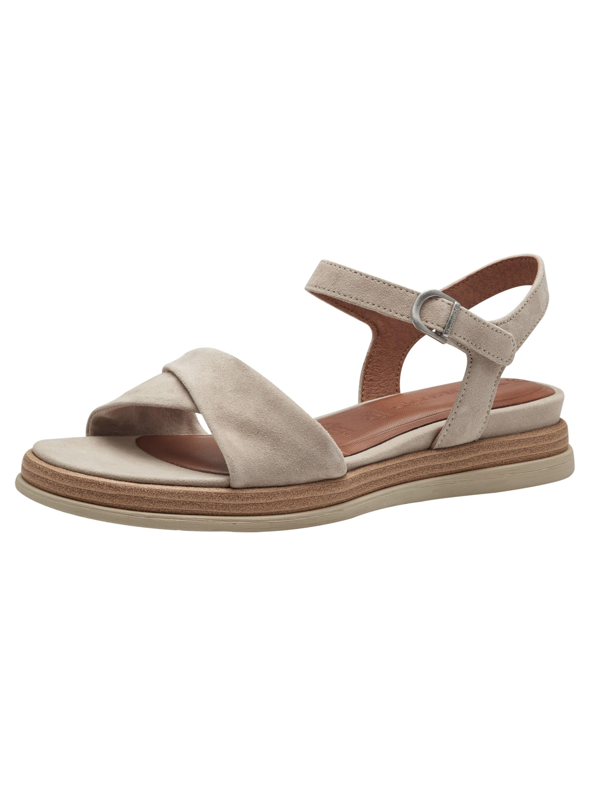 Tamaris Sandal in Beige: front