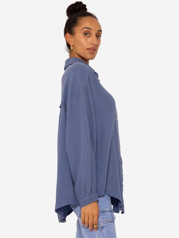 SASSYCLASSY Bluse in Blau