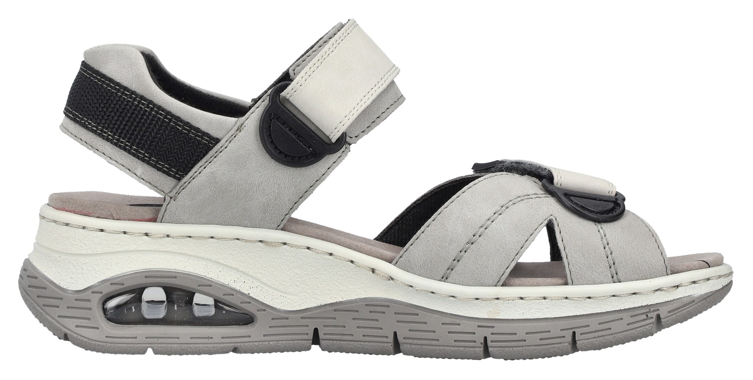 Sandales de randonnée Rieker en gris